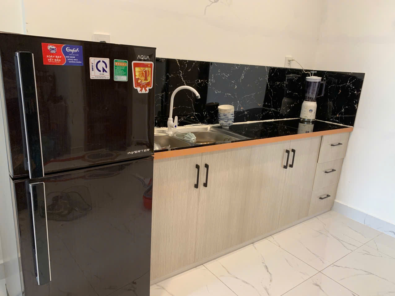 Cho thuê căn hộ 1PN+ The Beverly Solari Vinhomes Grand Park – Full nội thất, view nội khu tầng thấp