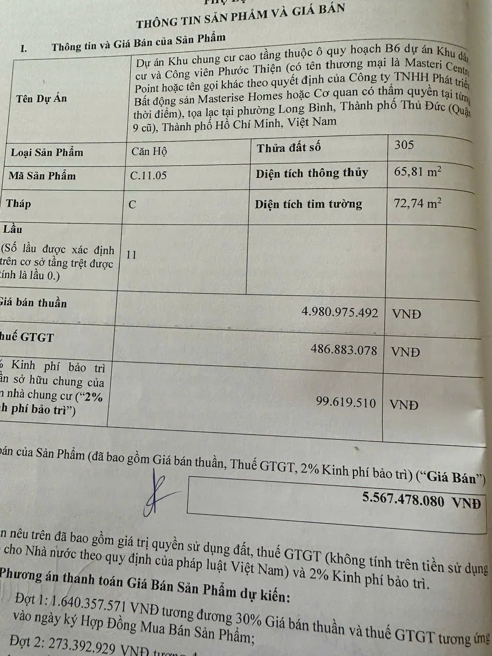 Bán căn hộ 2PN+ góc đa năng tại phân khu compound cao cấp Masteri Centre Point, trung tâm Vinhomes Grand Park (Quận 9). Nhận nhà hoàn thiện cơ bản cao cấp, tự do thiết kế theo gu thẩm mỹ riêng. Giá bán cực tốt chỉ 5.7 tỷ. Xem nhà ngay!