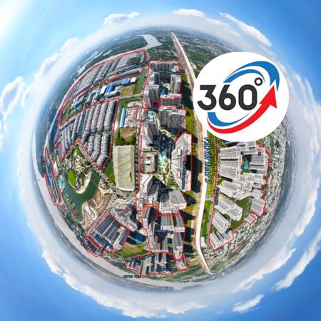 Hình ảnh 360 độ Vinhomes Grand Park – Toàn cảnh đại đô thị qua từng phân khu