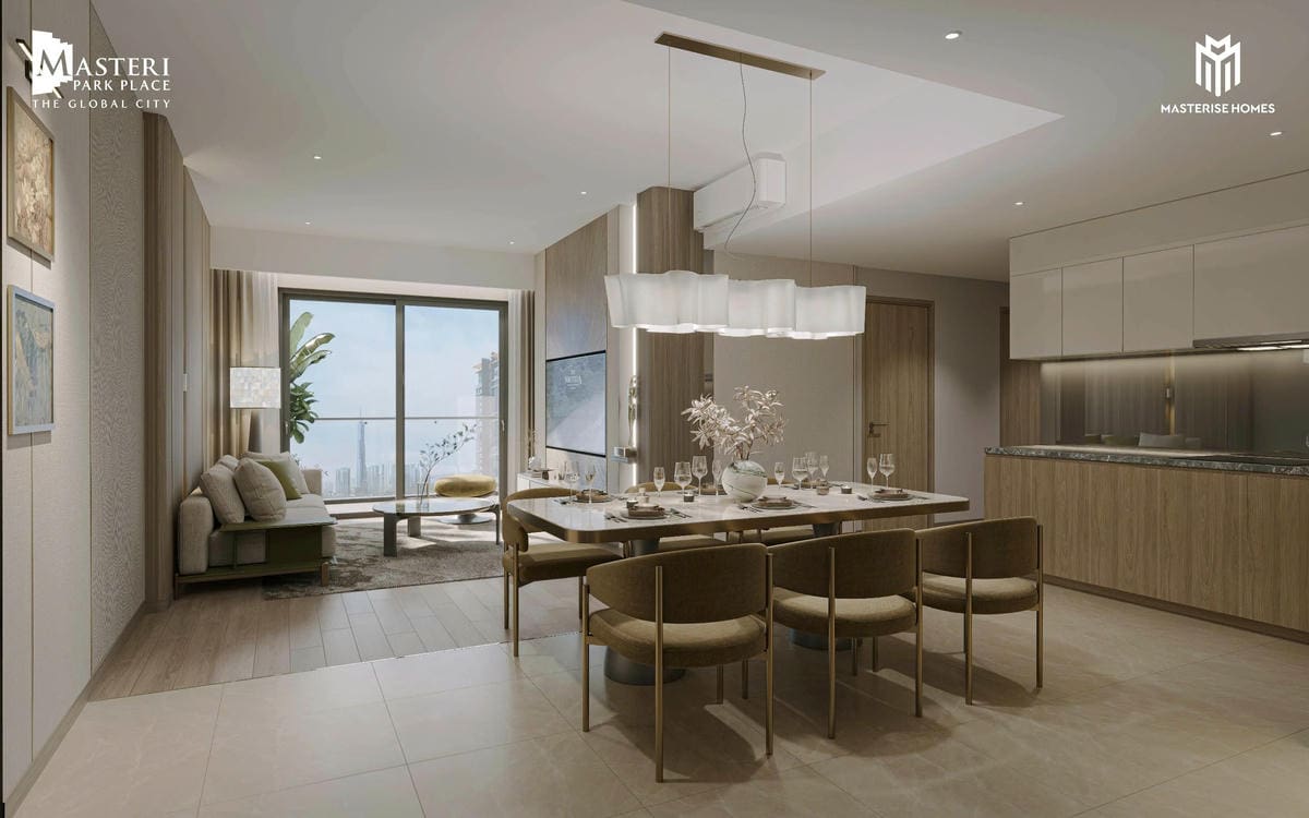 Bán căn hộ 3 phòng ngủ Masteri Park Place – Căn B2-12A-03A | View Kênh Đảo Nhạc Nước | Giá chỉ 11.358tỷ