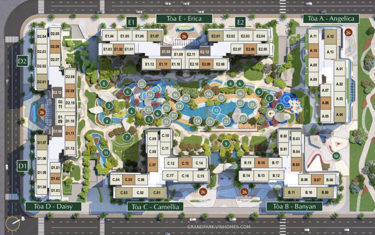 Lumiere Boulevard  -  Vinhomes Grand Park - 0