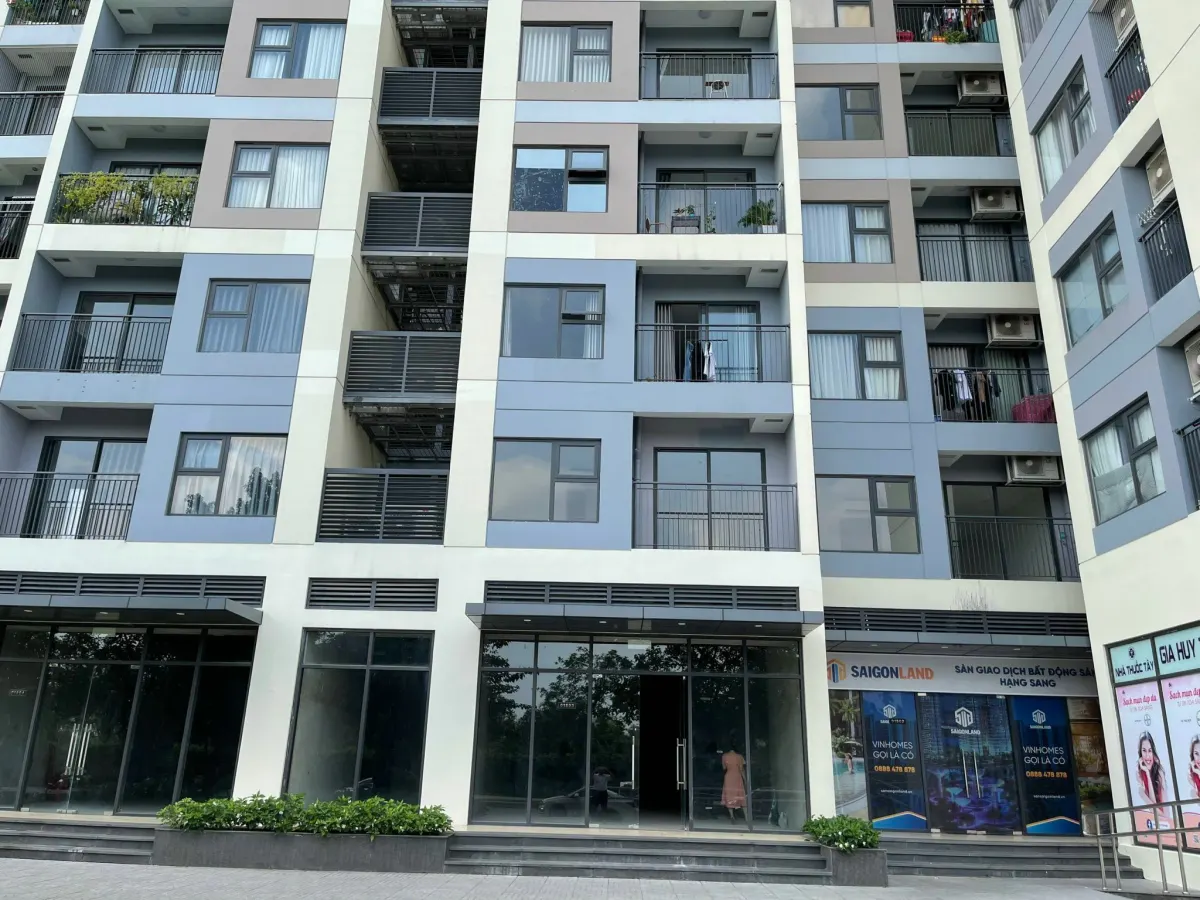 Cho thuê shop khối đế mặt sảnh The Origami 45 triệu - 76m2 tại Vinhomes Grand Park