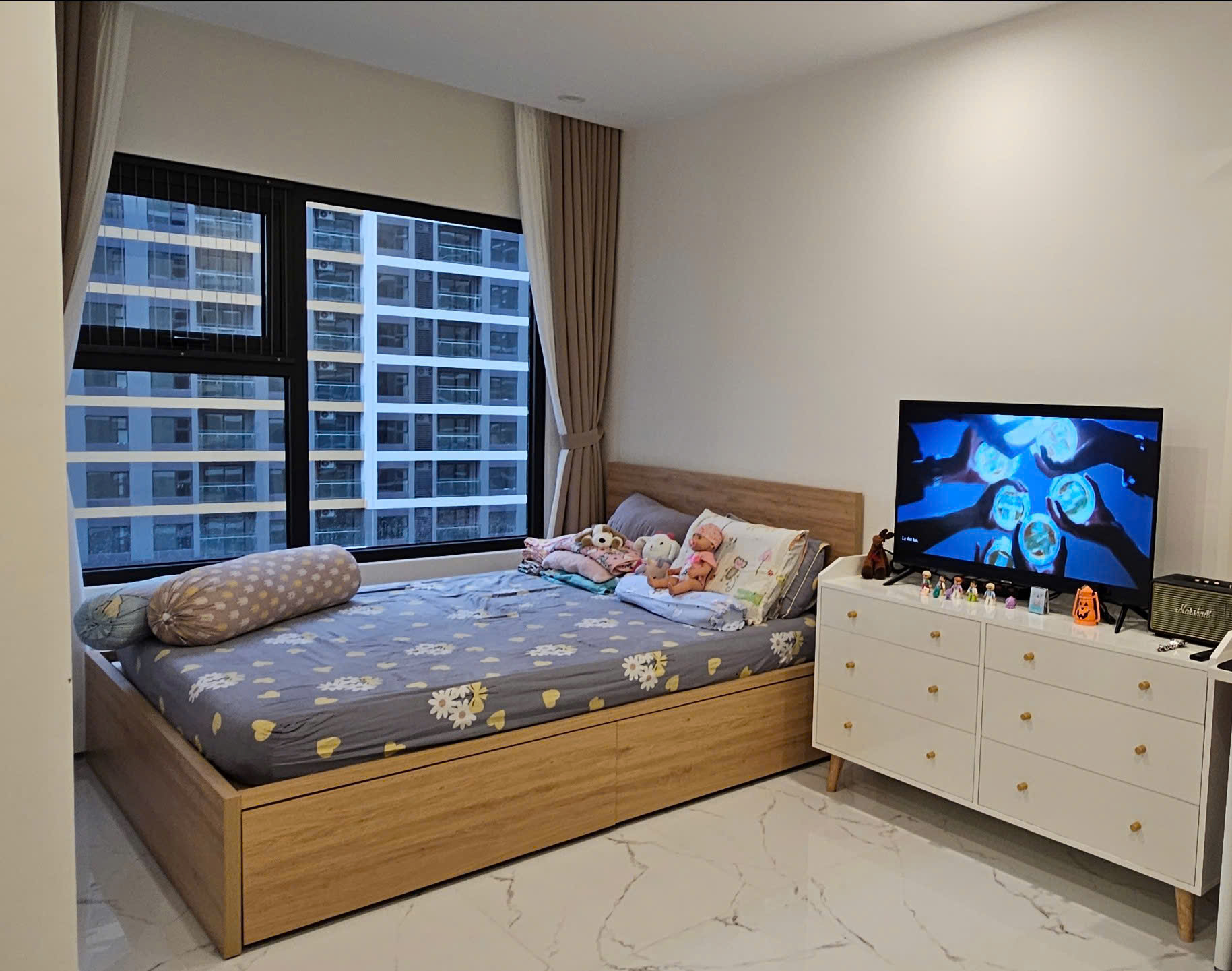BÁN CĂN STUDIO THE BEVERLY SOLARI VINHOMES GRAND PARK – FULL NỘI THẤT CAO CẤP, VIEW NỘI KHU - ảnh 3