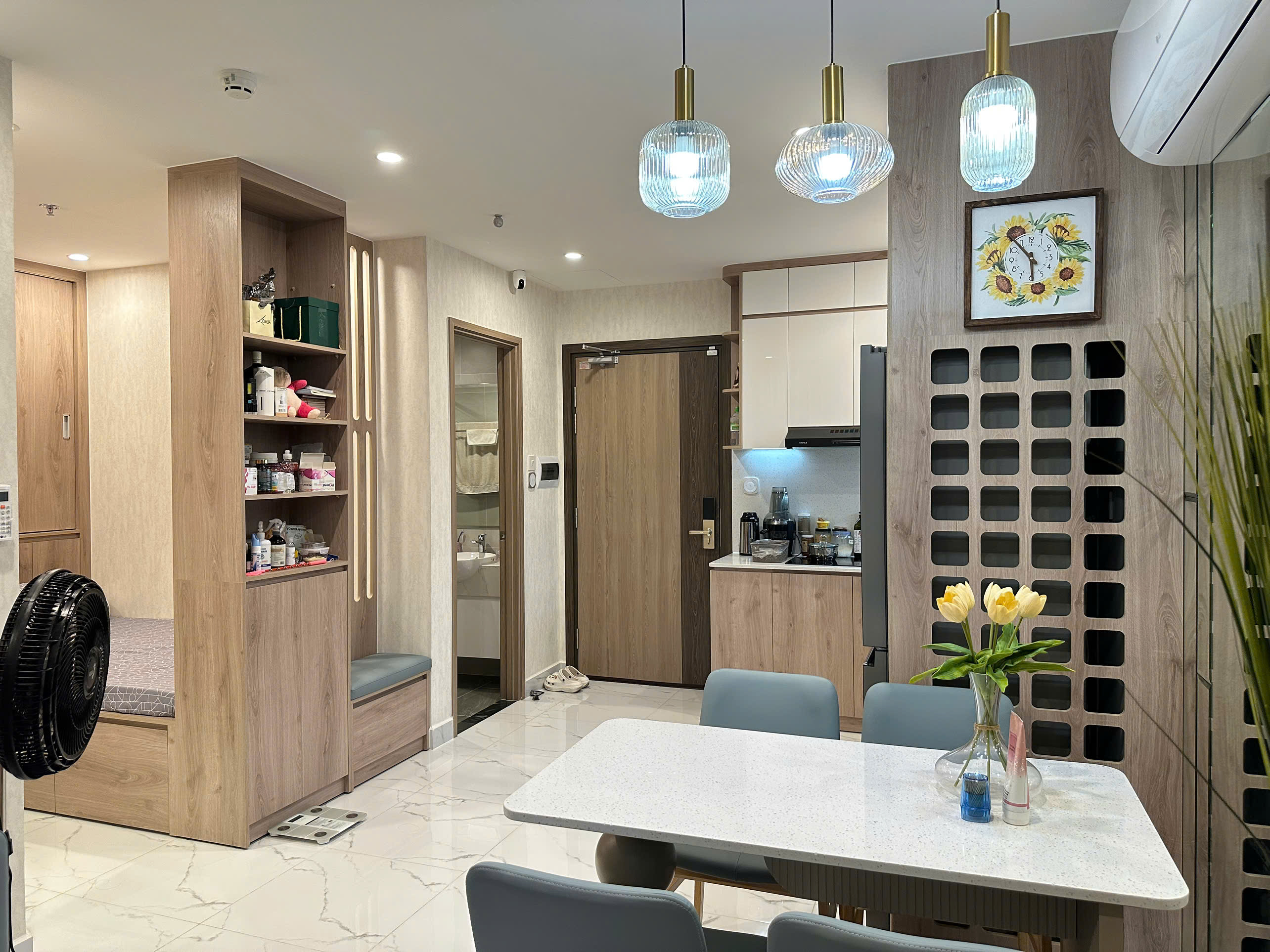 CHO THUÊ CĂN HỘ 1PN+ THE BEVERLY SOLARI VINHOMES GRAND PARK – FULL NỘI THẤT – VIEW HỒ BƠI NỘI KHU