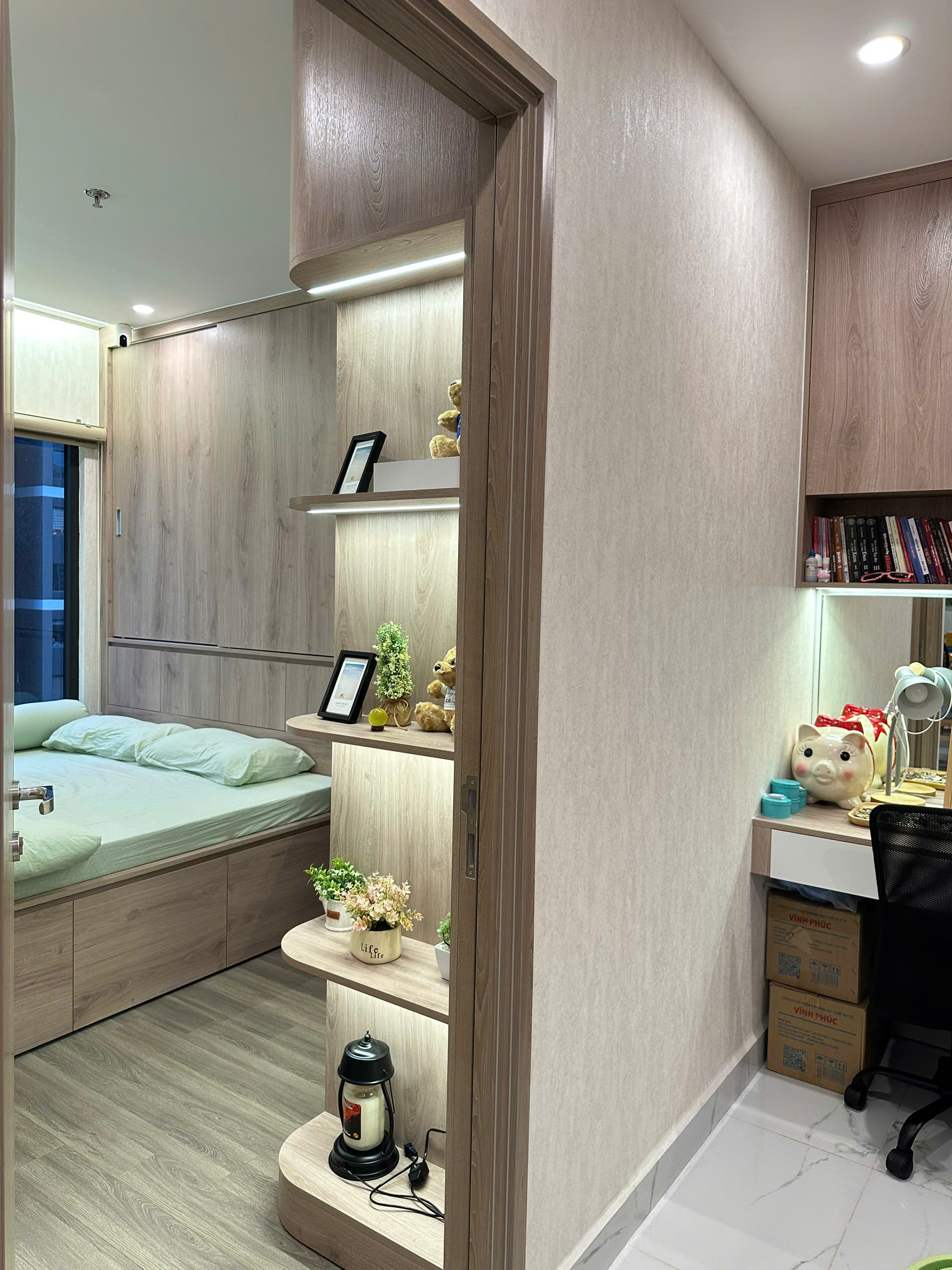 CHO THUÊ CĂN HỘ 1PN+ THE BEVERLY SOLARI VINHOMES GRAND PARK – FULL NỘI THẤT – VIEW HỒ BƠI NỘI KHU - ảnh 5