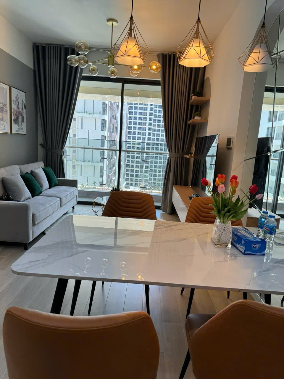 CHO THUÊ CĂN HỘ LUMIERE BOULEVARD – VINHOMES GRAND PARK  2PN2WC | FULL NỘI THẤT CAO CẤP - GIÁ CHỈ 15 TRIỆU/THÁNG - ảnh 5