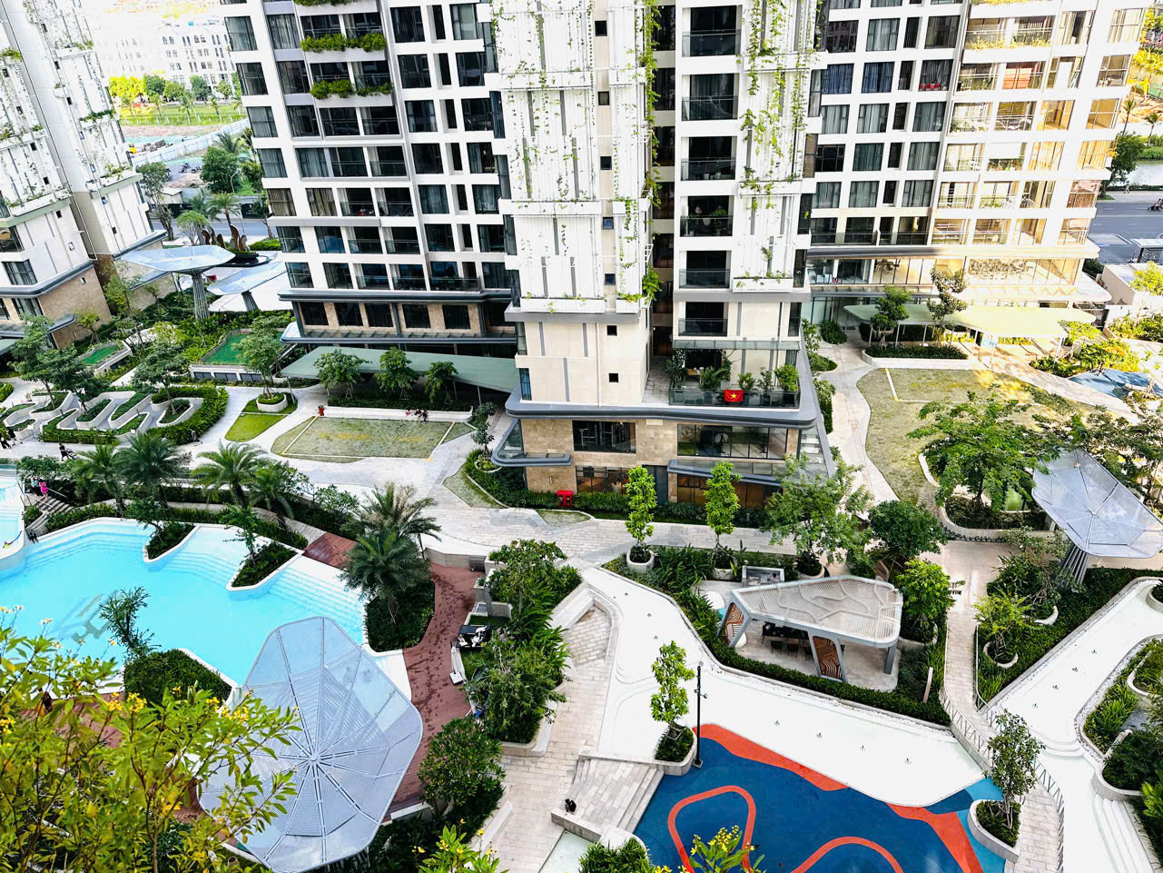 CHO THUÊ CĂN HỘ LUMIERE BOULEVARD – VINHOMES GRAND PARK  2PN2WC | FULL NỘI THẤT CAO CẤP | VIEW NỘI KHU HỒ BƠI - ảnh 8