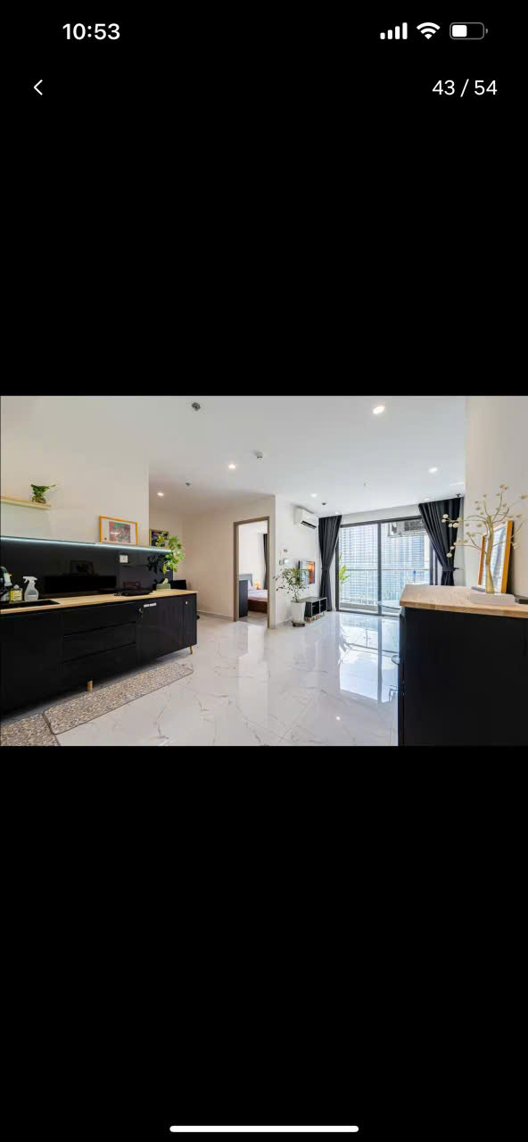 Căn hộ cho thuê Vinhomes Grand Park – The Beverly Solari 1PN+ | Tầng cao | View thoáng ngoại khu | Full nội thất – Dọn vào ở ngay
