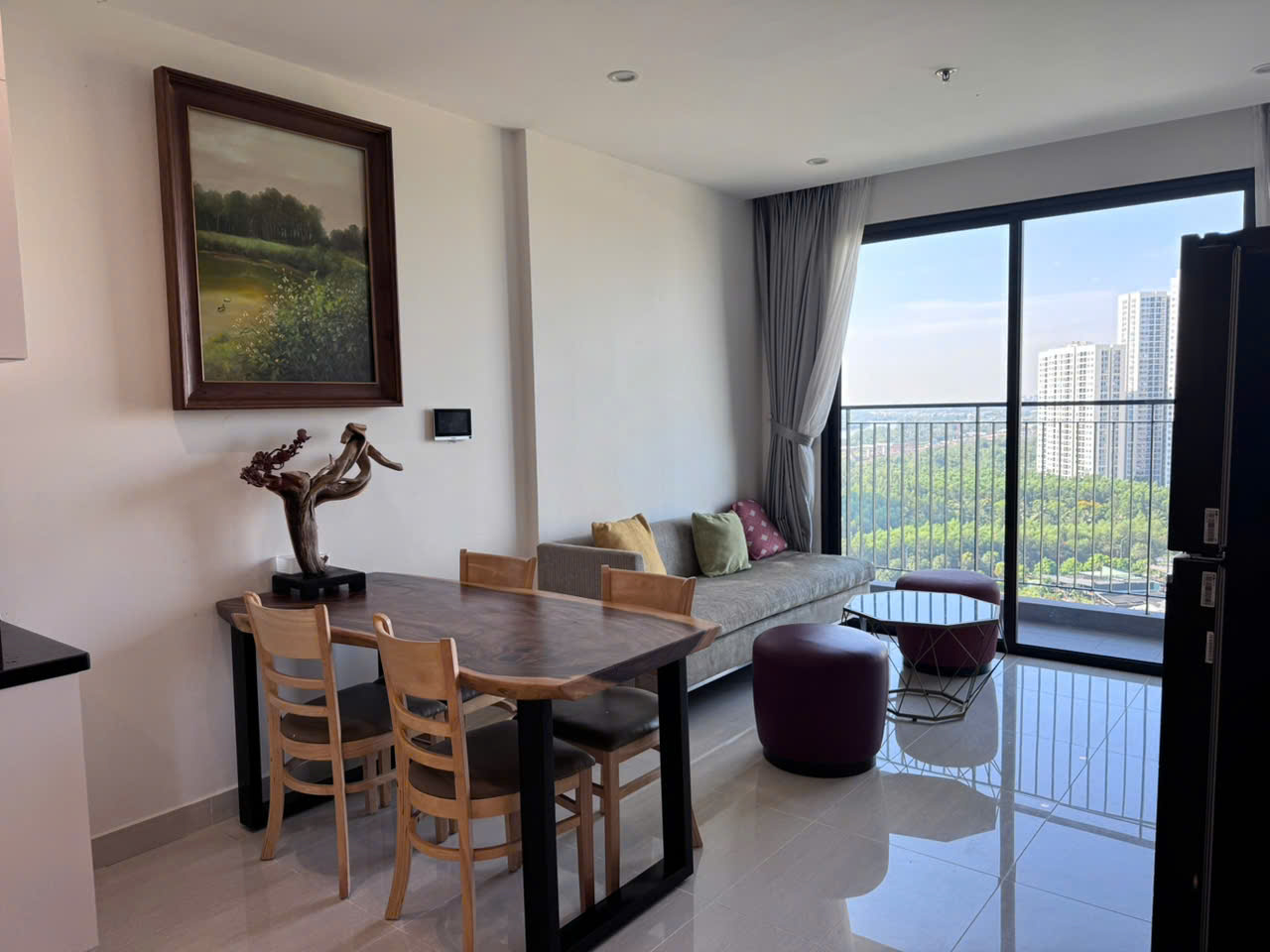 Cho Thuê Căn Hộ Vinhomes Grand Park – The Origami 2PN 2WC | Tầng Cao View Xanh Thoáng | Full Nội Thất | 12,5 Triệu/Tháng - ảnh 2