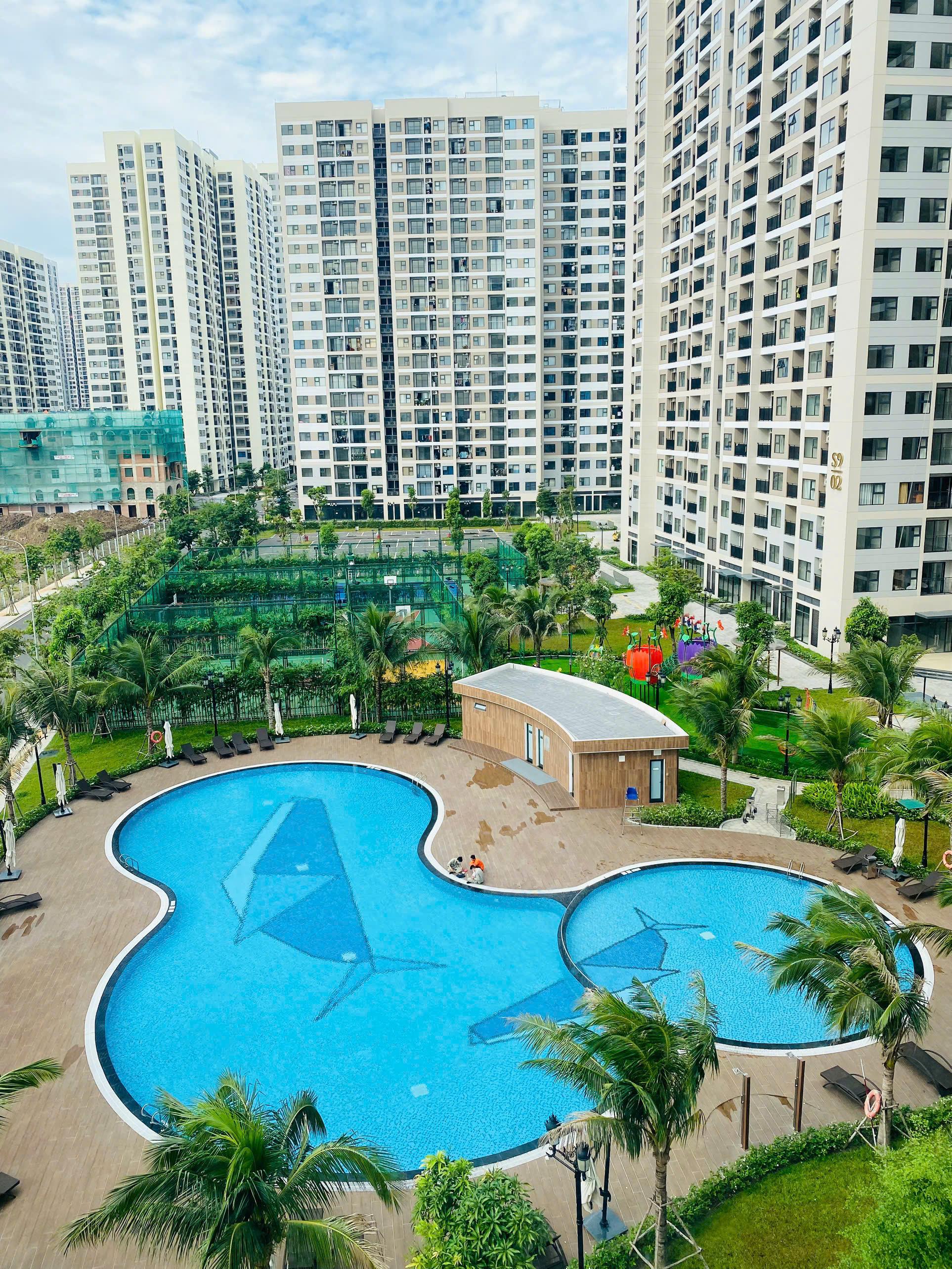 Bán Căn Hộ 3PN The Origami – Vinhomes Grand Park  Full Nội Thất | Tầng Thấp View Hồ Bơi Nội Khu