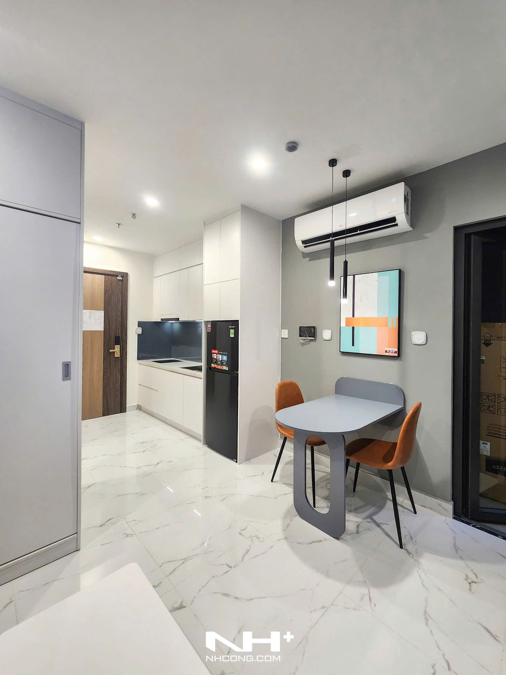 Cho Thuê Căn Hộ Studio Glory Heights – Vinhomes Grand Park – Ngăn Thành 1PN, View Sông – Giá 7 Triệu/Tháng