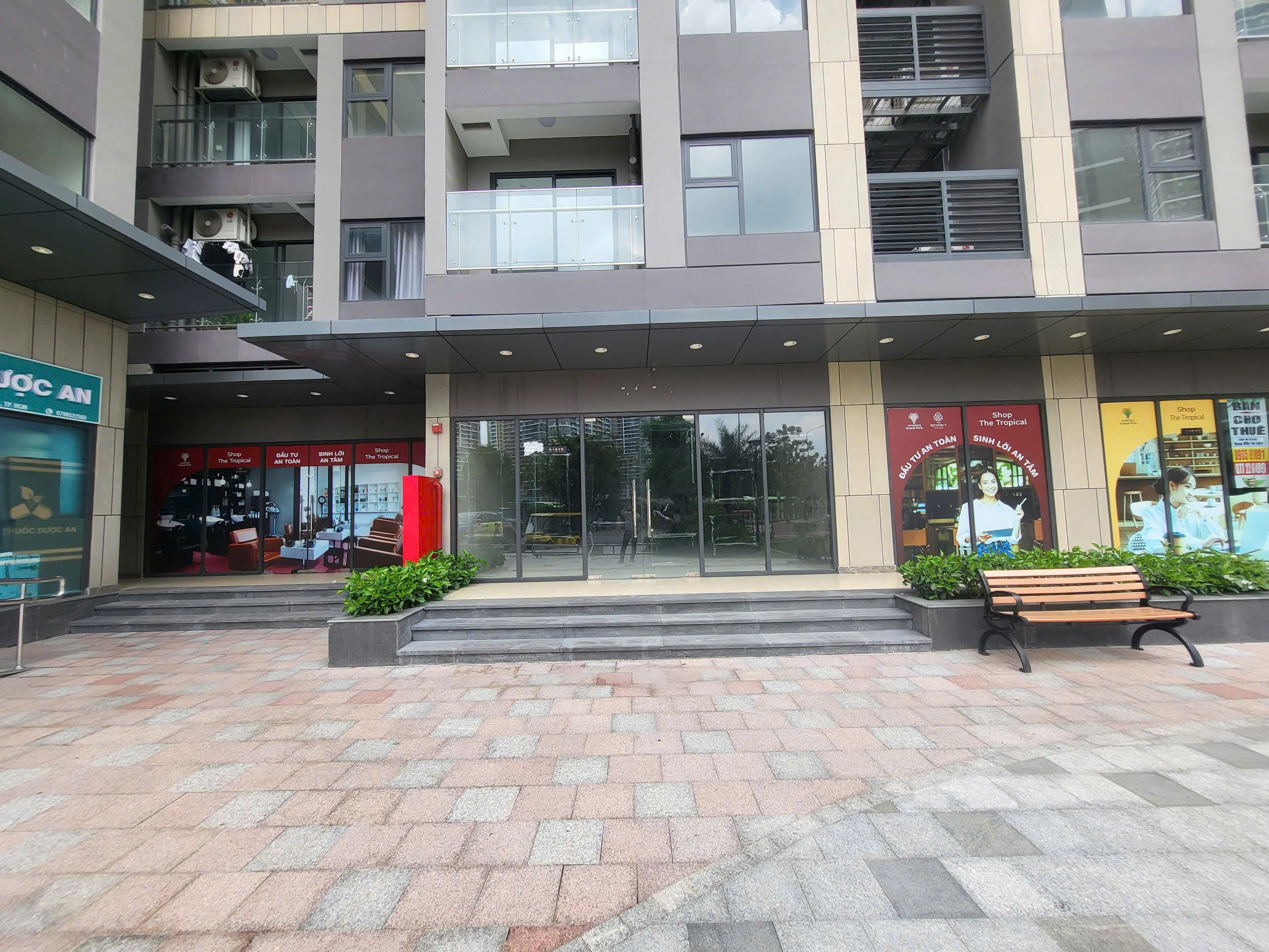 Cho thuê Shophouse phân khu Beverly solari mặt tiền 