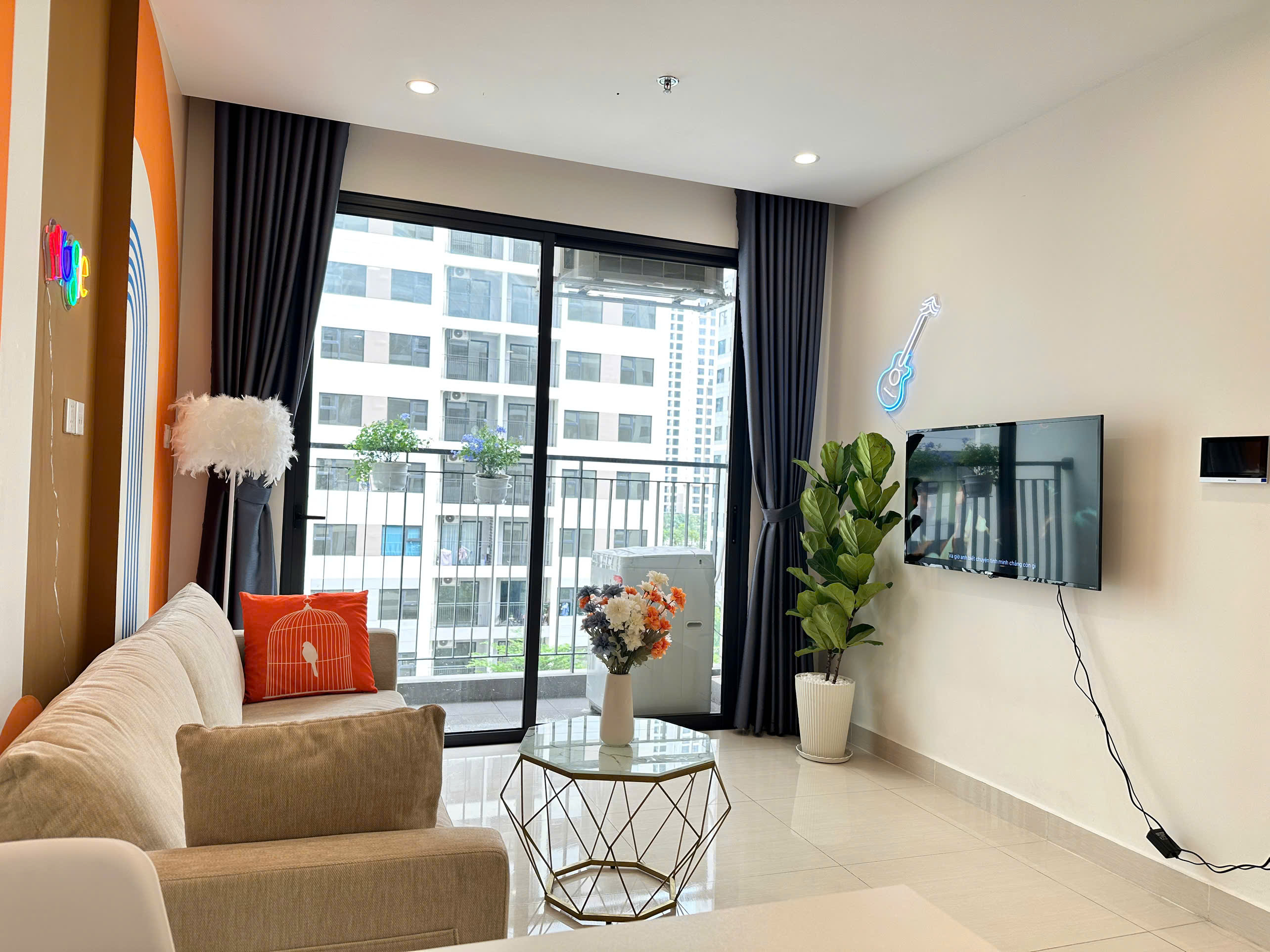 Cho thuê căn hộ Vinhomes Grand Park 1PN+ – The Origami – Giá 7 triệu/tháng, Full nội thất - ảnh 5