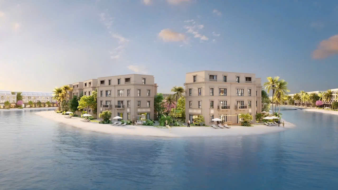 Bán biệt thự đơn lập góc TĐX17 – The Green Bay (Vịnh Ngọc), Vinhomes Cần Giờ, view trực diện biển Lagoon.