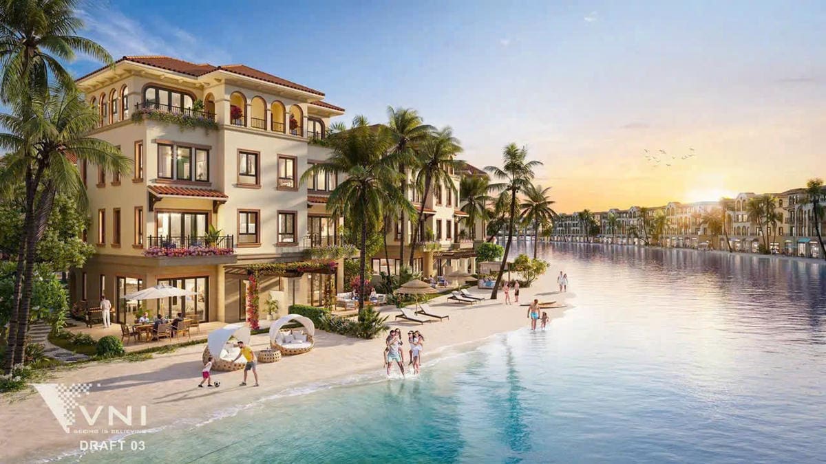 CHO THUÊ BIỆT THỰ SONG LẬP VINHOMES CẦN GIỜ – CĂN VN83-09 THUỘC CẶP SONG LẬP, PHÙ HỢP GIA ĐÌNH