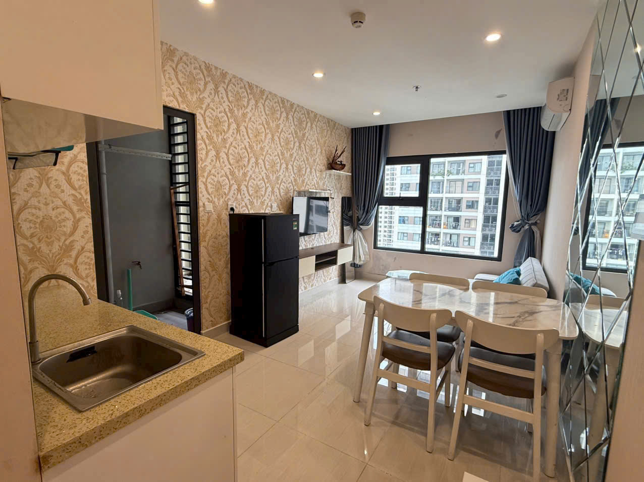 Bán Căn Hộ 1PN Vinhomes Grand Park – The Origami View Nội Khu Công Viên & Hồ Bơi | Full Nội Thất | Giá Tốt