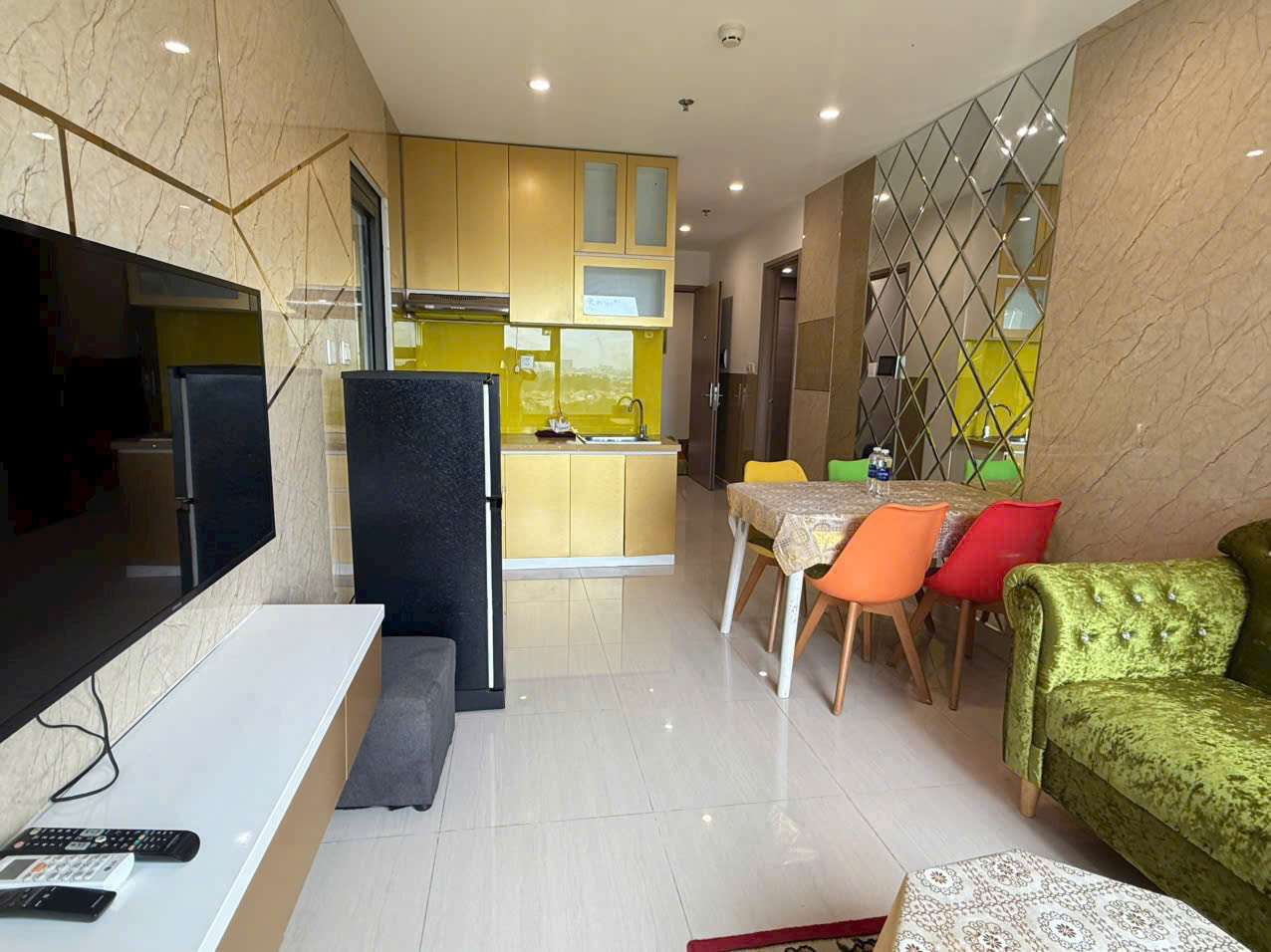 Bán Căn Hộ 1PN The Origami – Vinhomes Grand Park Tầng Cao | View Ngoại Khu Thoáng | Không Bị Chắn | Mảng Xanh Rộng Mở