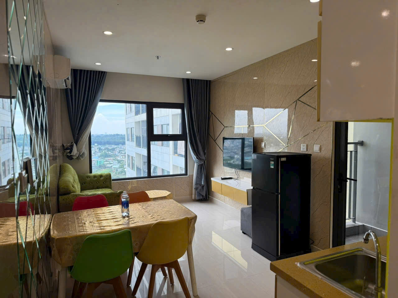 Bán Căn Hộ 1PN The Origami – Vinhomes Grand Park Tầng Cao | View Ngoại Khu Thoáng | Không Bị Chắn | Mảng Xanh Rộng Mở - ảnh 9