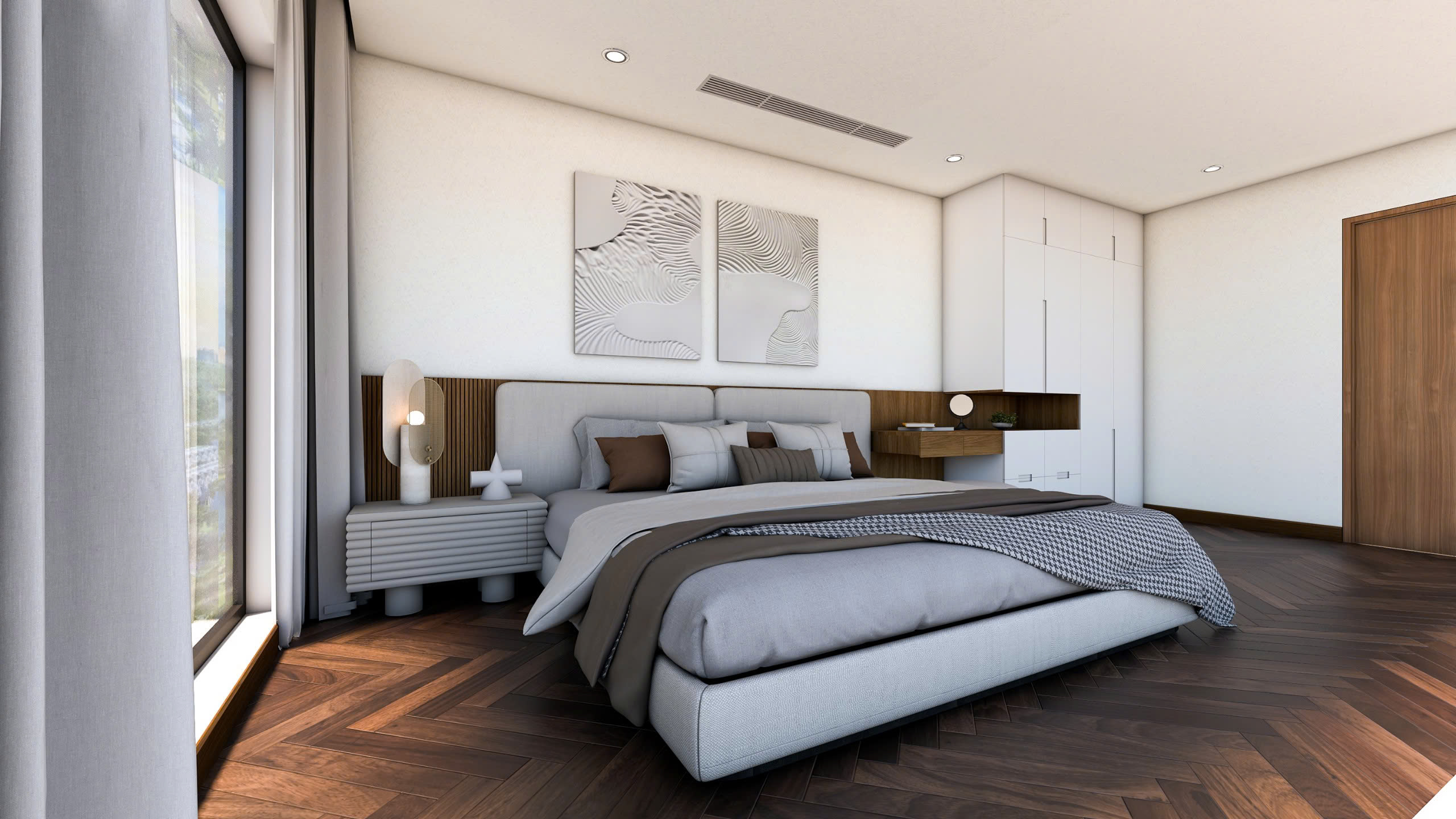 Cho Thuê Căn Hộ 3PN2WC The Beverly – Vinhomes Grand Park | Full Nội Thất Cao Cấp | View Ngoại Khu Xanh Mát