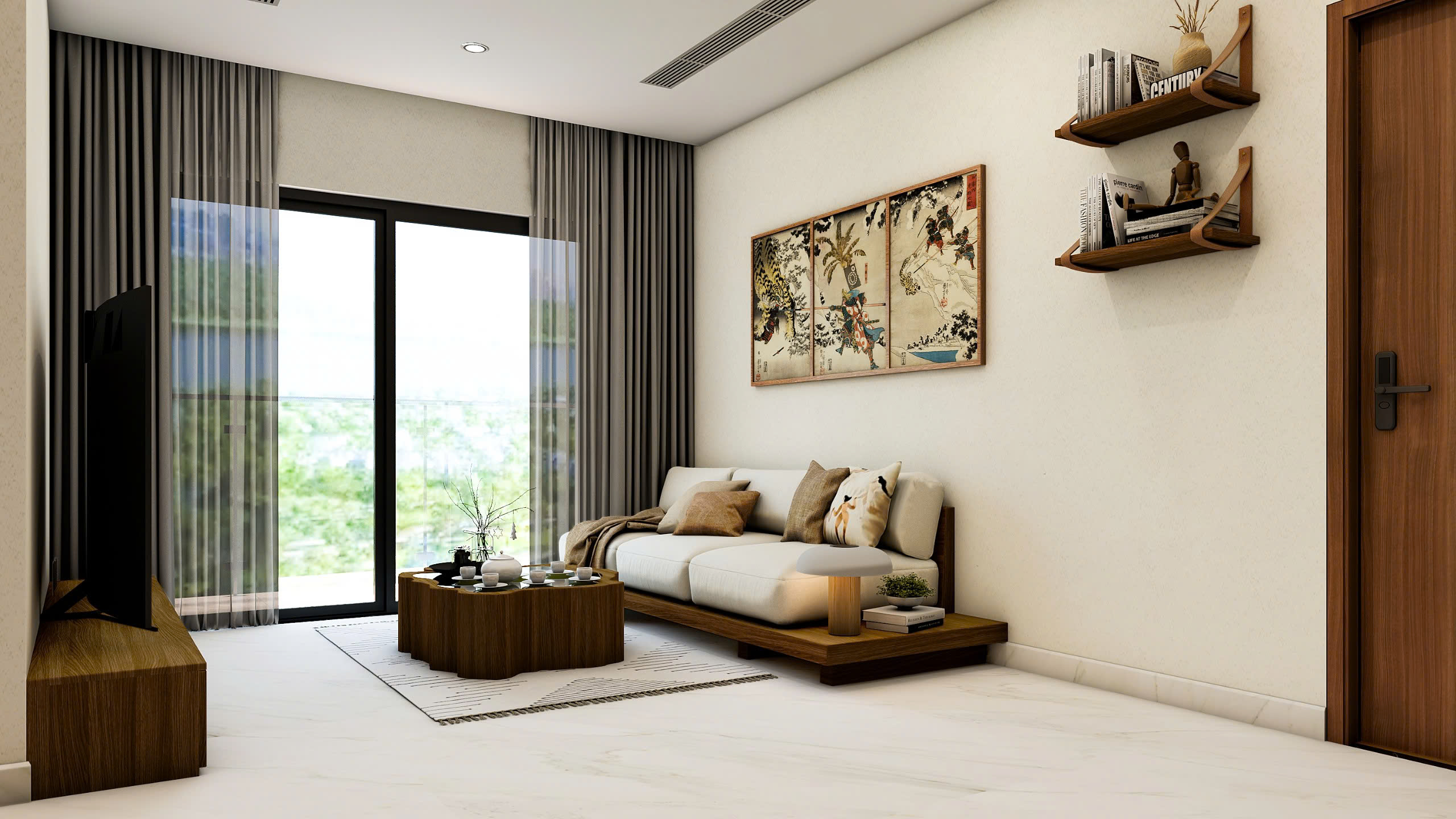Cho Thuê Căn Hộ 3PN2WC The Beverly – Vinhomes Grand Park | Full Nội Thất Cao Cấp | View Ngoại Khu Xanh Mát