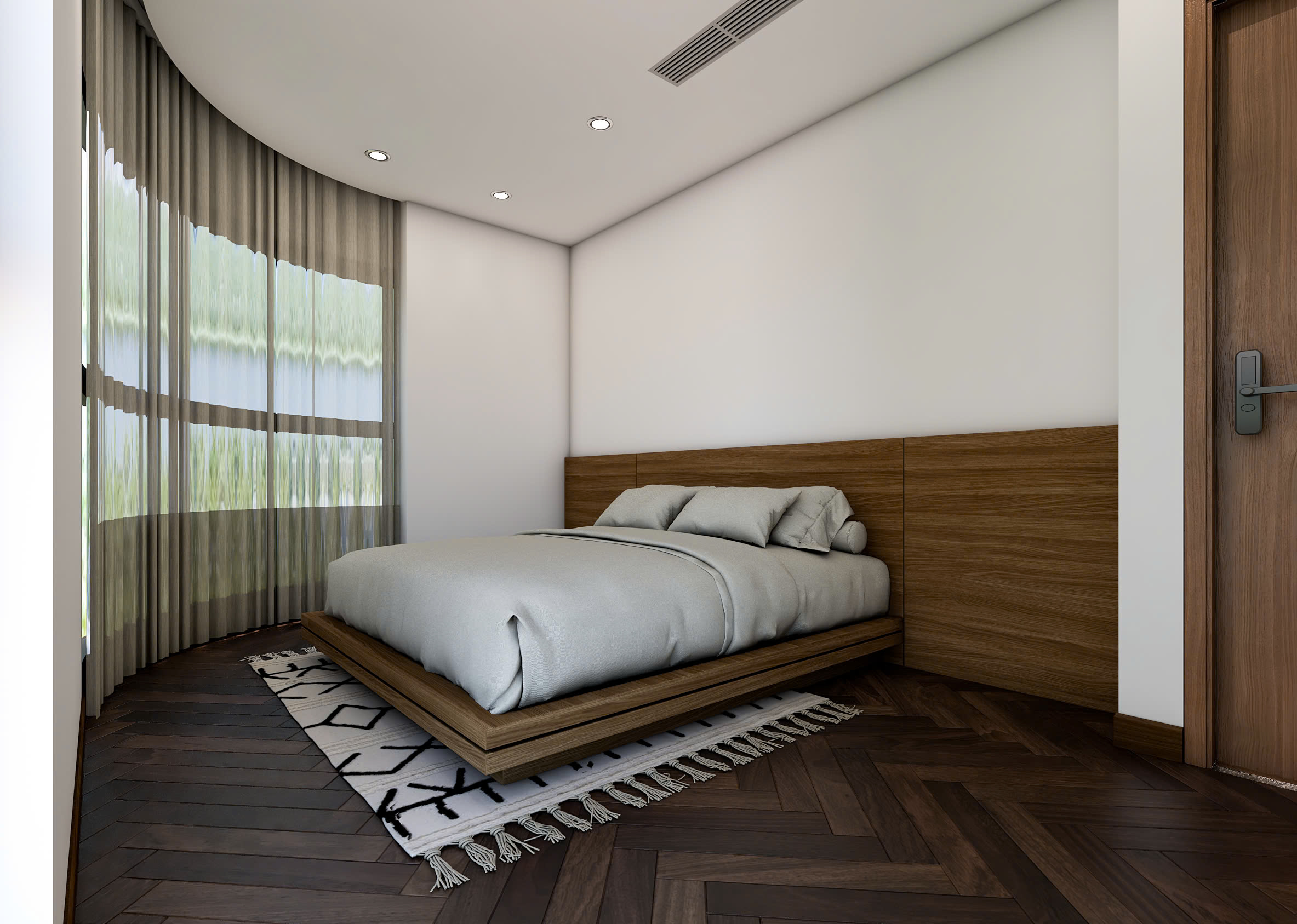 Cho Thuê Căn Hộ 3PN2WC The Beverly – Vinhomes Grand Park | Full Nội Thất Cao Cấp | View Ngoại Khu Xanh Mát - ảnh 5