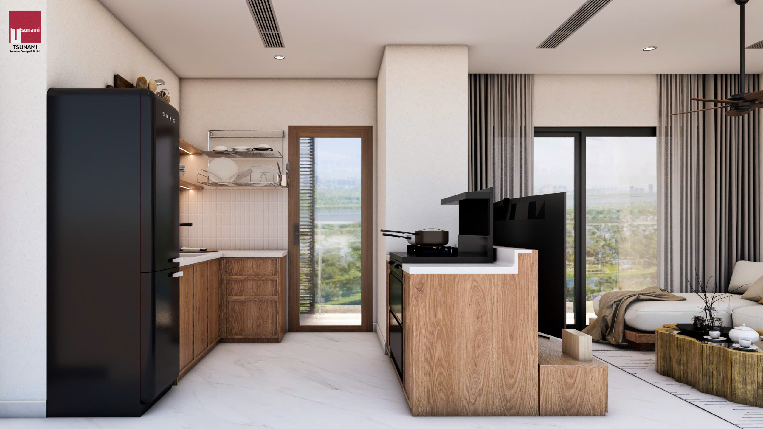 Cho Thuê Căn Hộ 3PN2WC The Beverly – Vinhomes Grand Park | Full Nội Thất Cao Cấp | View Ngoại Khu Xanh Mát - ảnh 7