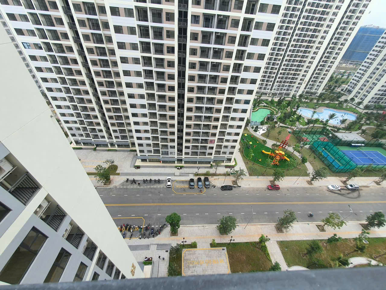 Cho Thuê Căn Hộ Vinhomes Grand Park – The Origami 2PN 2WC | Tầng Cao | View Nội Khu | Nhà Trống – Hoàn Thiện Cơ Bản