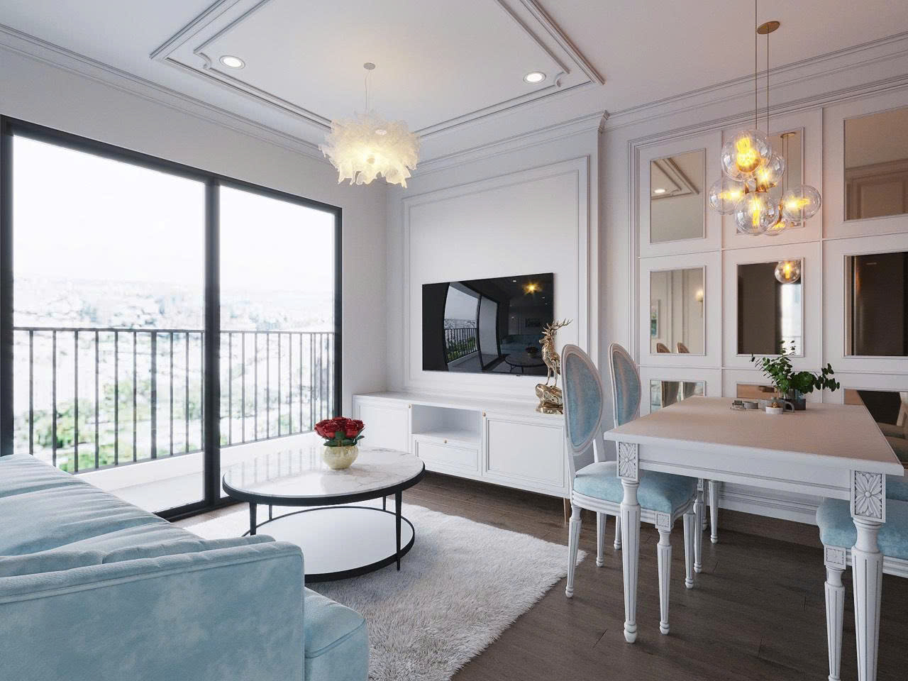 Bán Căn Hộ 2PN+ Vinhomes Grand Park – The Rainbow Full Nội Thất Cao Cấp | Thiết Kế Sang Trọng | Giá Tốt