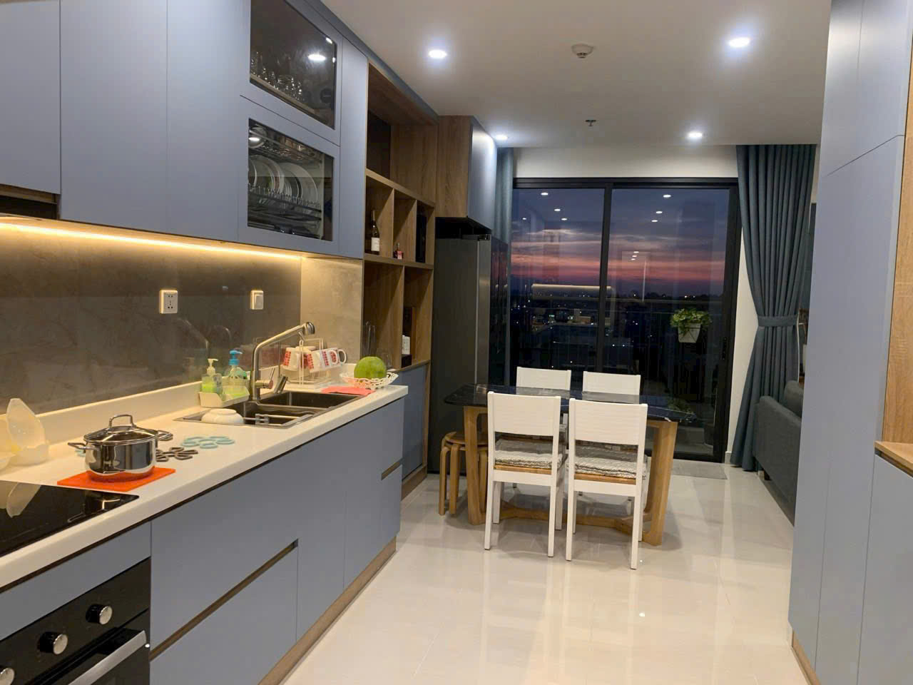Cho thuê căn hộ Vinhomes Grand Park 2PN+ – The Rainbow – Full nội thất – View tầng cao thoáng đẹp – Giá 9 triệu/tháng - ảnh 4