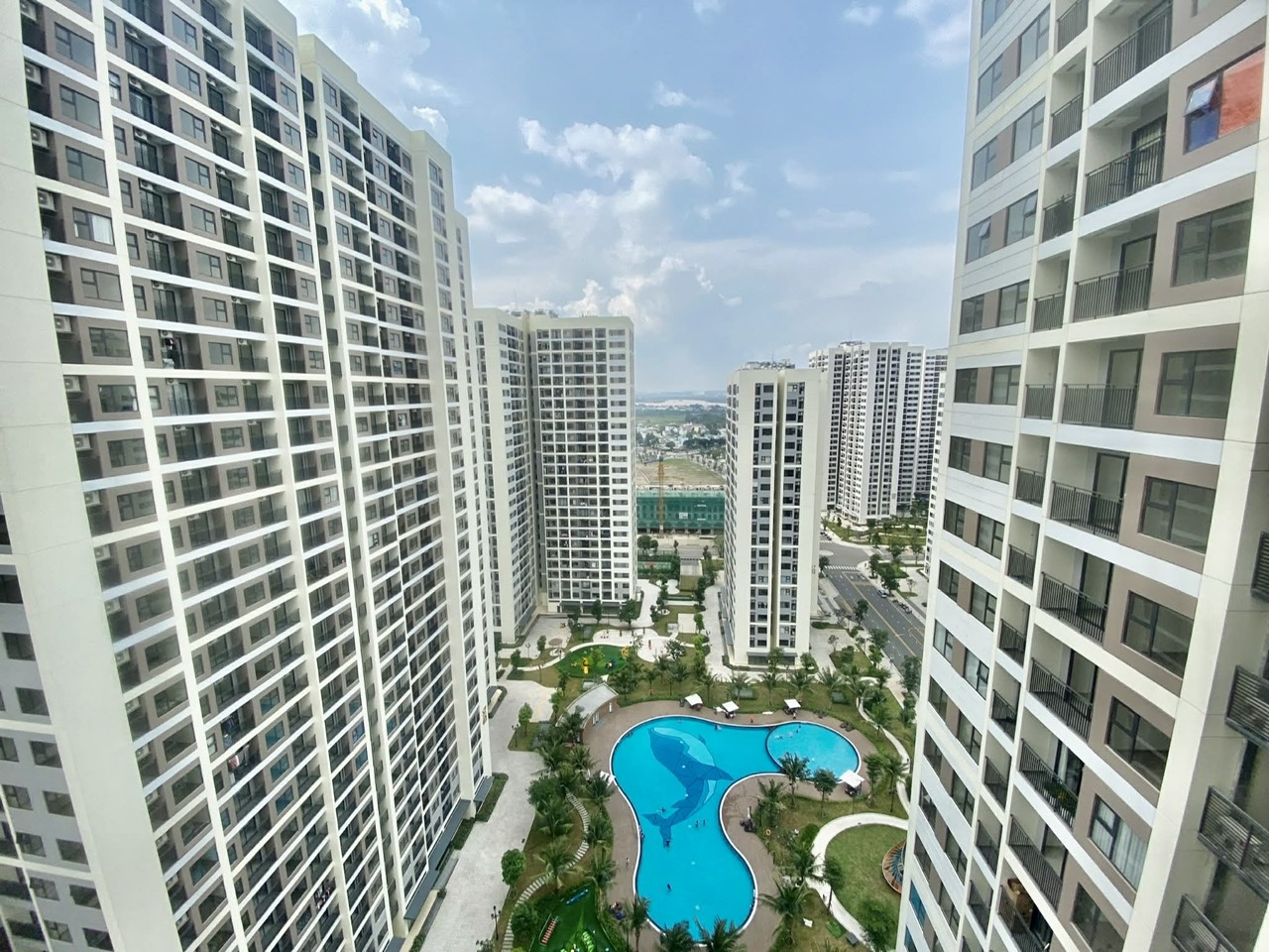 Cho Thuê Căn Hộ 2PN+ The Origami – Vinhomes Grand Park Tầng Cao | View Nội Khu Hồ Bơi | Thoáng Mát | Full Nội Thất Cao Cấp - ảnh 6
