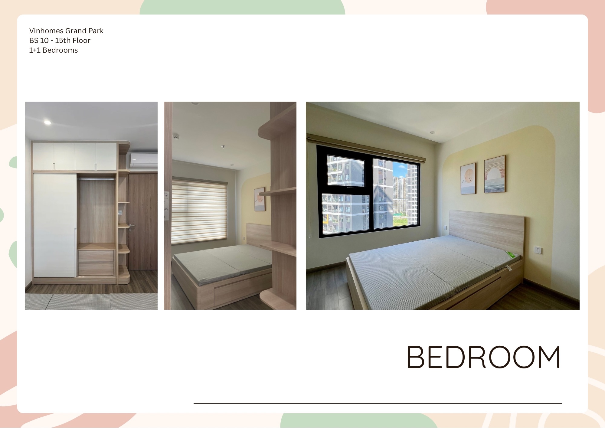 Cho Thuê Căn Hộ 1PN+ Tòa BS10 The Beverly Solari – Full Nội Thất – Giá 7.5 Triệu/Tháng