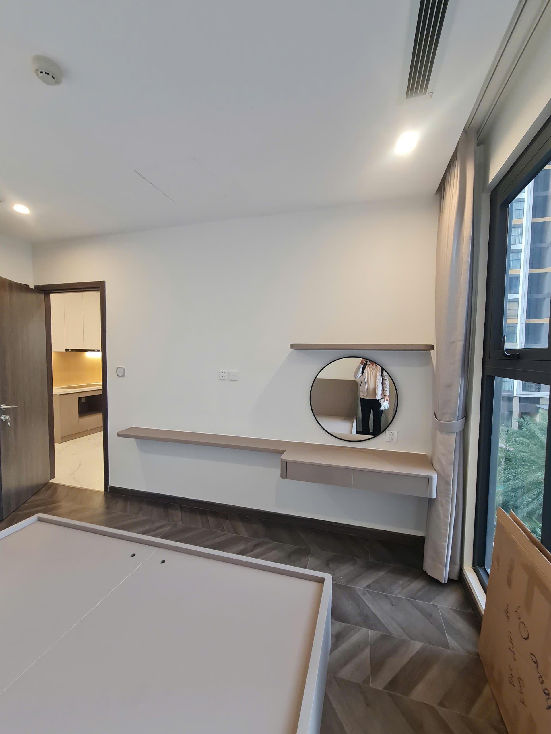 Cho thuê căn hộ 2PN 2WC The Beverly Vinhomes Grand Park – View nội khu, tầng thấp, full nội thất gỗ