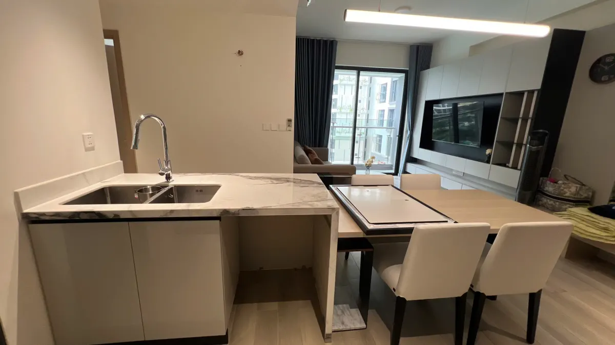 (LUMIERE BOULEVARD) BÁN 2PN2WC GÓC 73.9M2 - VIEW HỒ BƠI FULL NỘI THẤT SANG - GIÁ 4,85 TỶ ALL IN - ảnh 9
