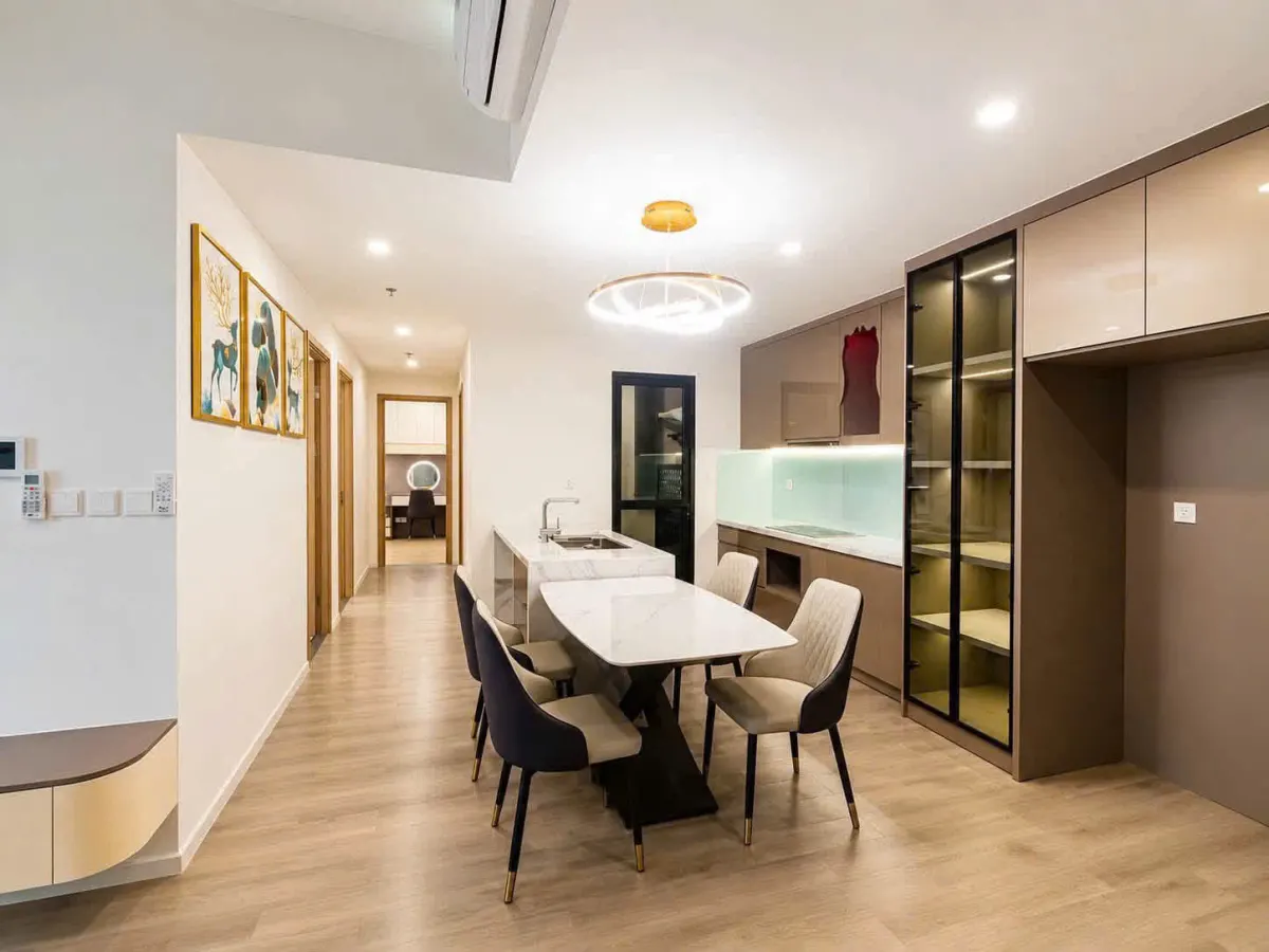 CHO THUÊ CĂN HỘ 3PN LUMIERE BOULEVARD (Masteri) full nội thất đẹp - giá 25 triệu/tháng.