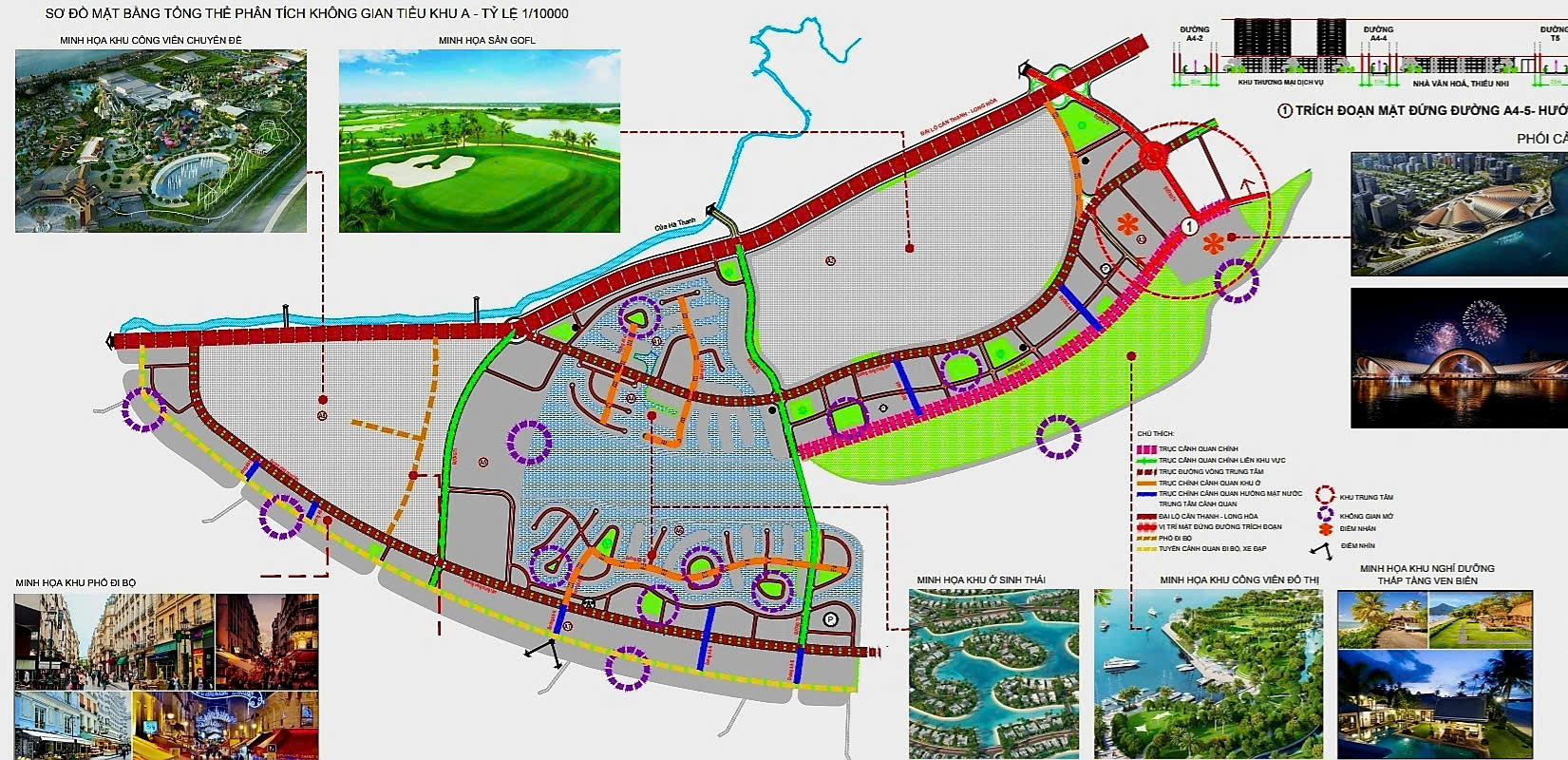 Mặt bằng phân khu Vịnh Tiên (The Haven Bay) Vinhomes Green Paradise Cần Giờ