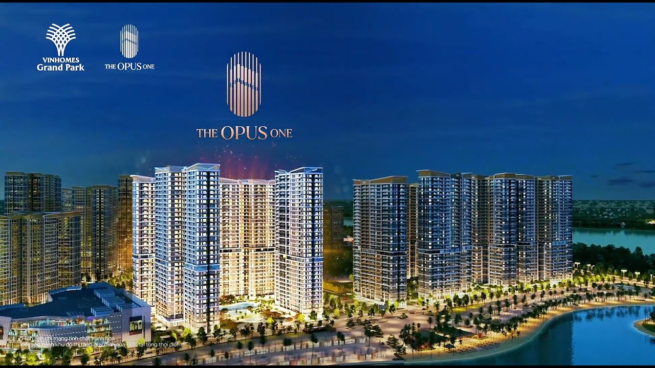 Phối cảnh dự án The Opus One Vinhomes Grand Park – phong cách hiện đại, tối ưu không gian sống