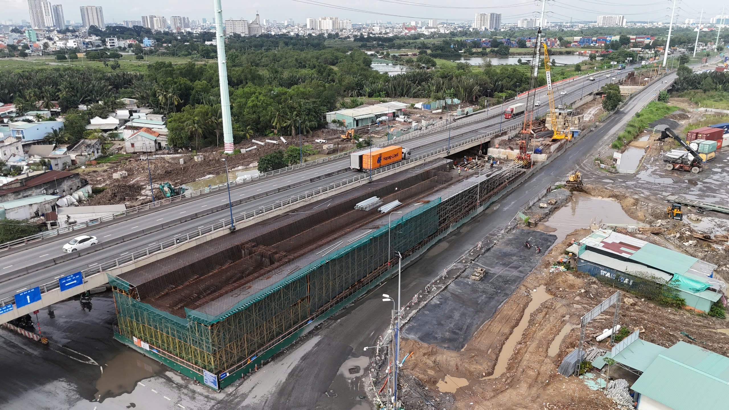 Nút giao Mỹ Thủy - vướng mắc mặt bằng và hạ tầng kỹ thuật cần di dời (ảnh 4)