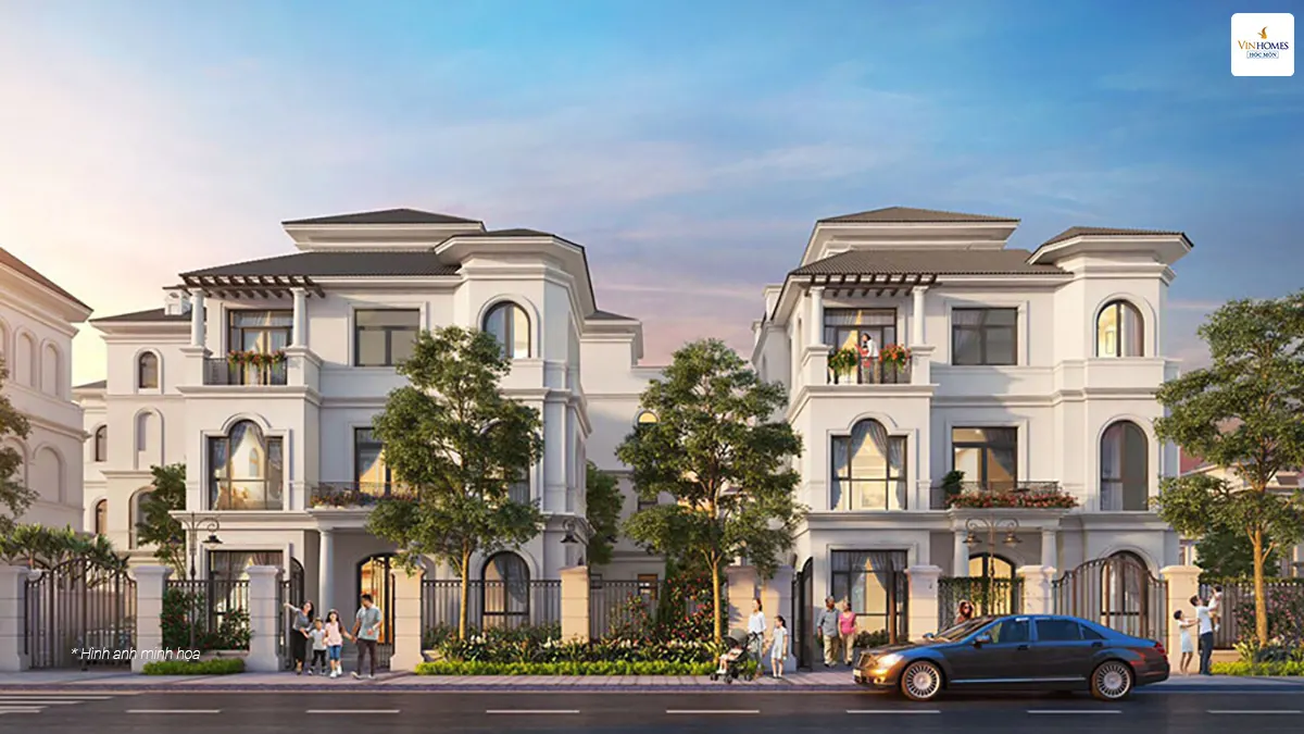 Nên chọn căn hộ hay nhà phố tại Vinhomes Hóc Môn?