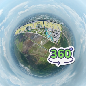 Hình ảnh 360 độ mặt bằng Vinhomes Saigon Park Hóc Môn – Củ Chi