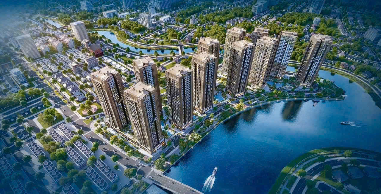 Phối cảnh dự án The Privé Đất Xanh Group - hưởng lợi hạ tầng Thủ Thiêm